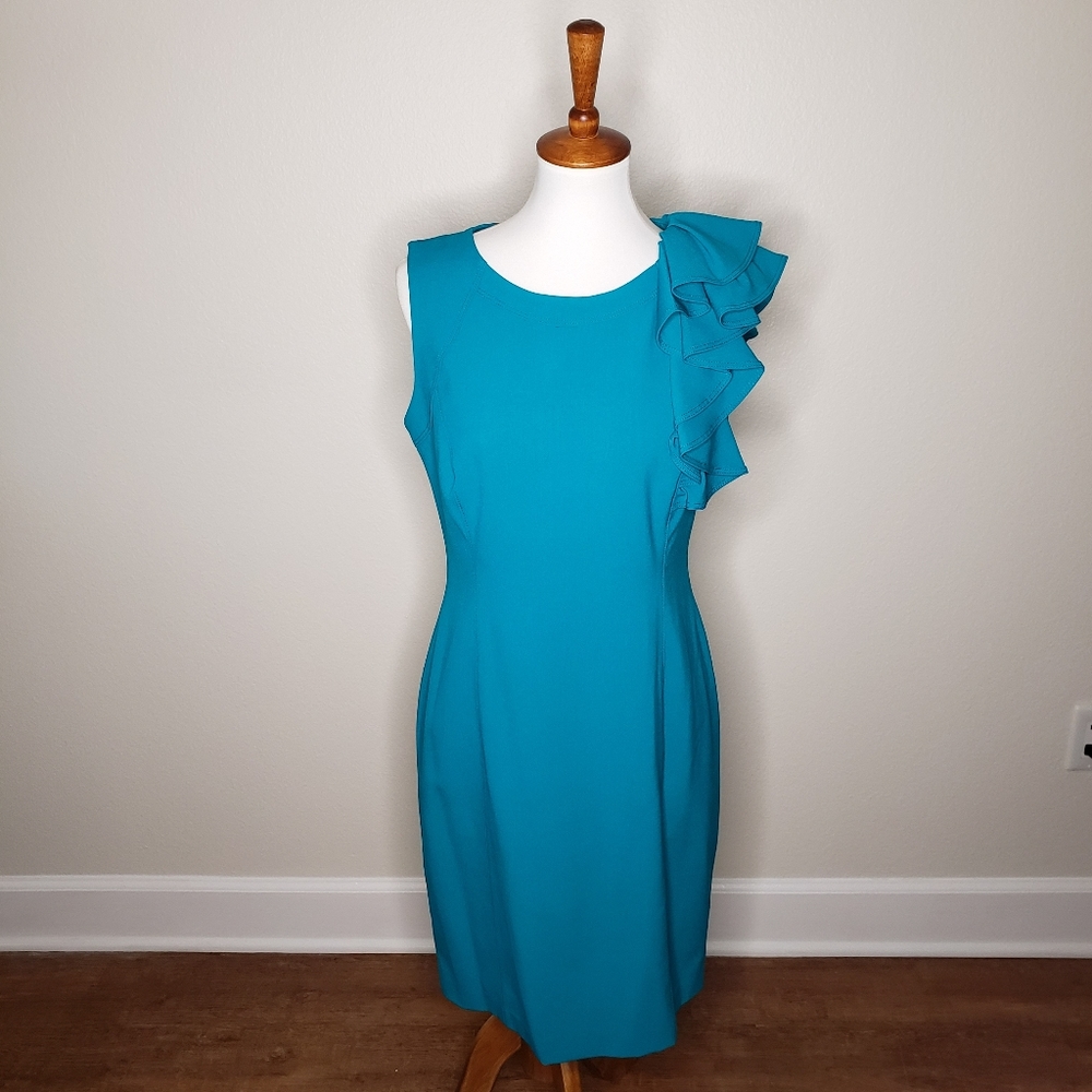 Calvin Klein Turquoise Dress
